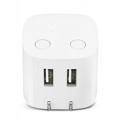 GONGNIU 2 Ports 4.8A Separated  Control Switch 2 x 2.4A 24W US Plug Smart USB Wall Charger